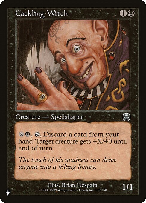 Cackling Witch — art by Brian Despain