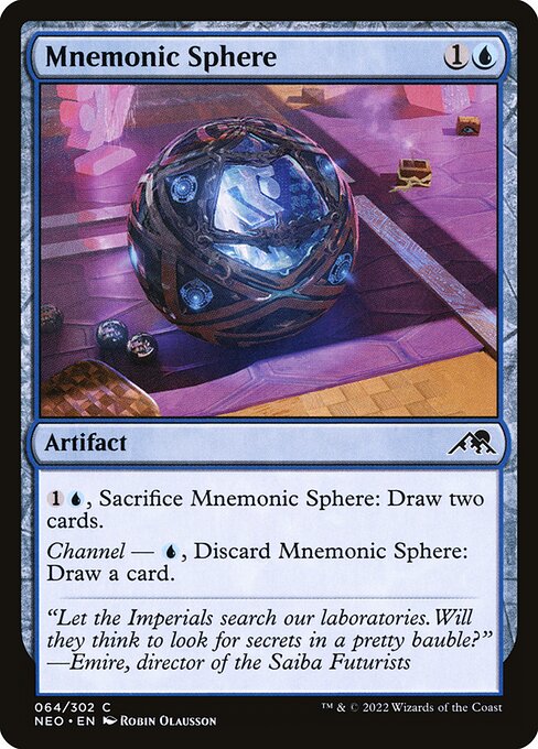 Mnemonic Sphere — art by Robin Olausson