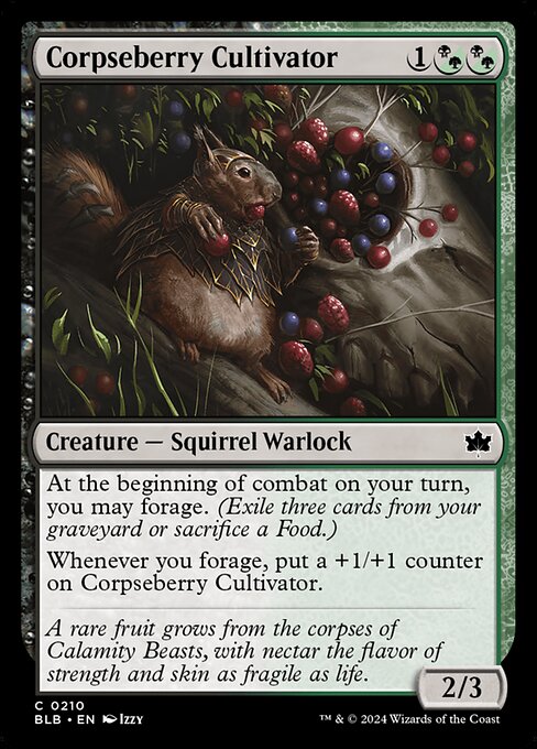 Corpseberry Cultivator — art by Izzy