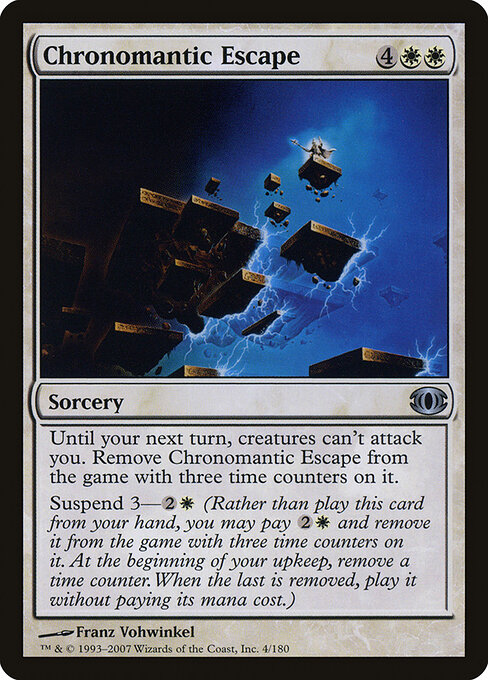 Chronomantic Escape — art by Franz Vohwinkel