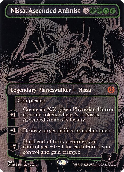 Nissa, Ascended Animist — art by Cabrol