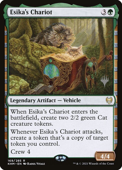 Esika's Chariot — art by Raoul Vitale