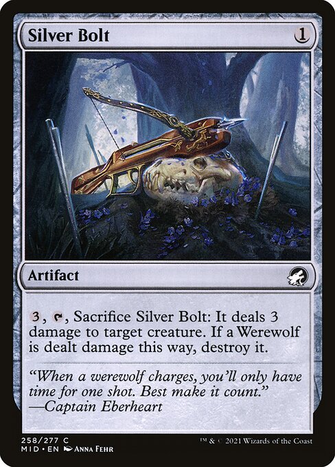 Silver Bolt — art by Anna Fehr