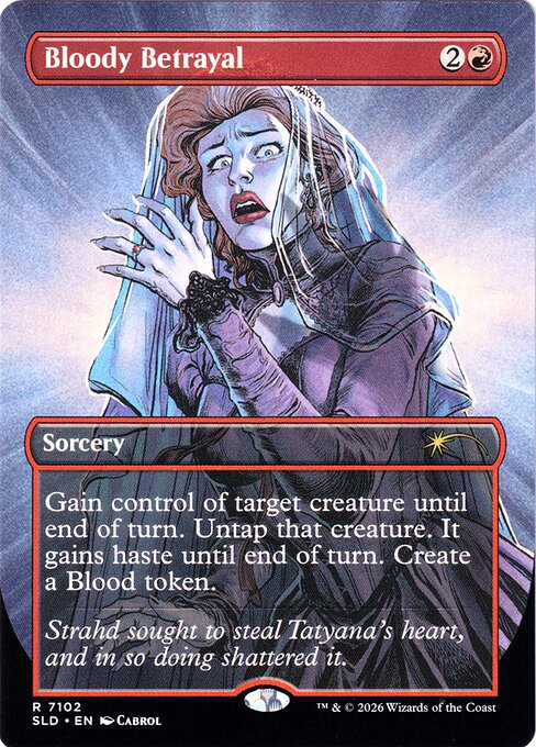 Bloody Betrayal — art by Cabrol