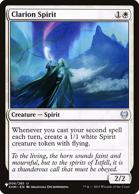 Clarion Spirit — art by Anastasia Ovchinnikova