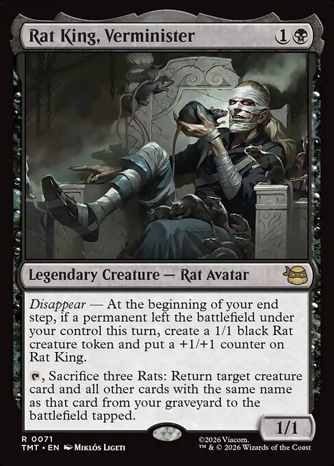 Rat King, Verminister — art by Miklós Ligeti
