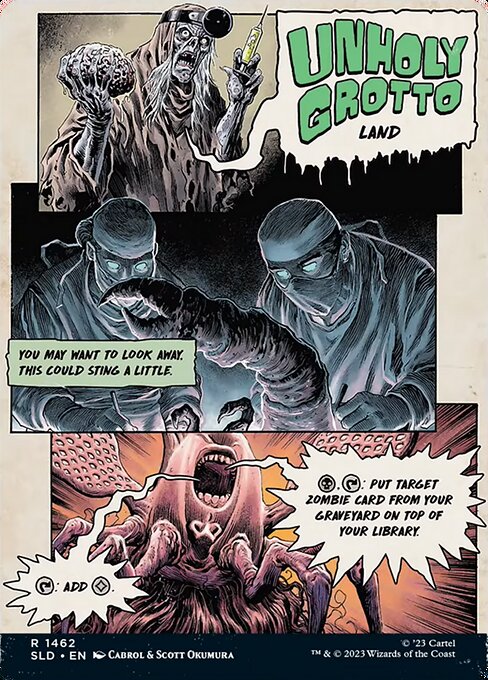 Unholy Grotto // Unholy Grotto — art by Scott Okumura