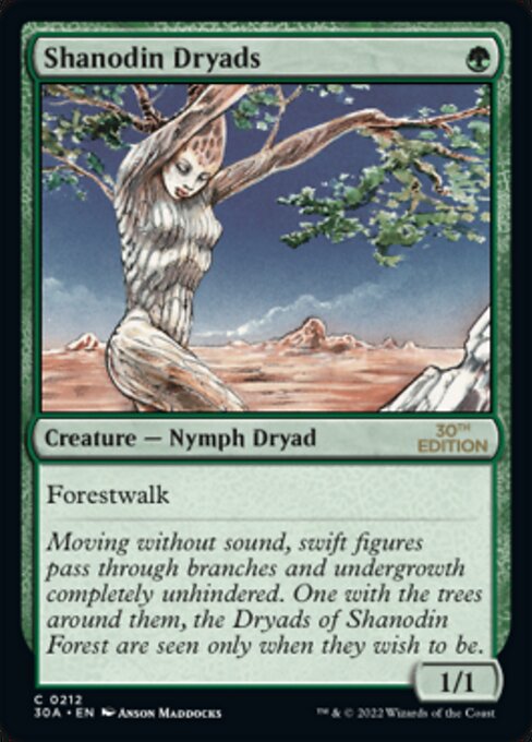 Shanodin Dryads — art by Anson Maddocks
