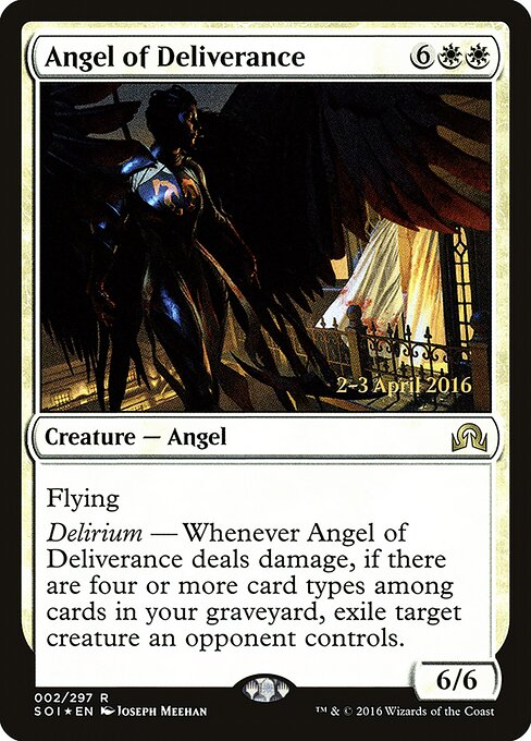 Angel of Deliverance — art by Joseph Meehan
