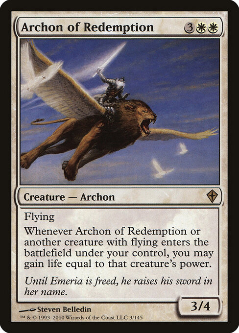 Archon of Redemption — art by Steven Belledin