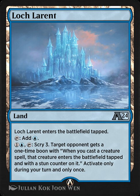 Loch Larent — art by Julian Kok Joon Wen