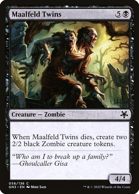 Maalfeld Twins — art by Mike Sass