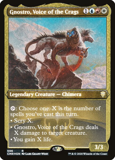 Gnostro, Voice of the Crags — art by Lars Grant-West