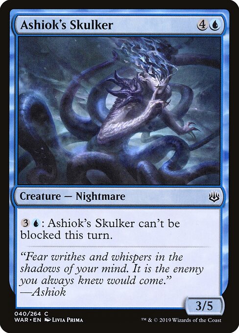 Ashiok's Skulker — art by Livia Prima