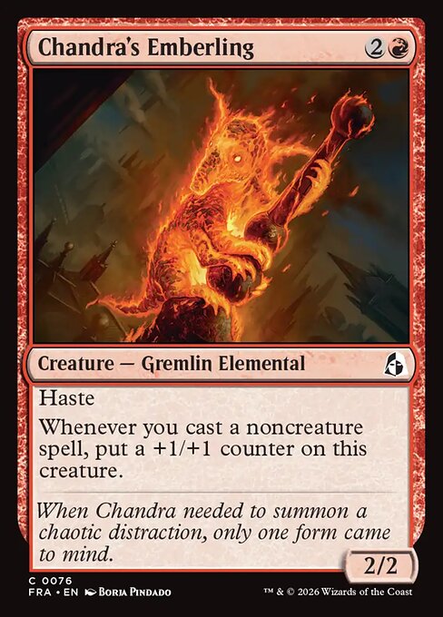Chandra's Emberling — art by Borja Pindado