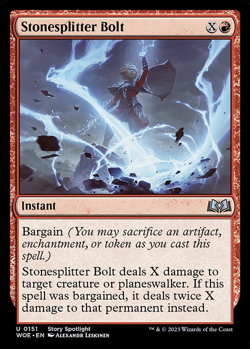 Stonesplitter Bolt — art by Alexandr Leskinen