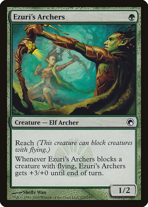 Ezuri's Archers — art by Shelly Wan