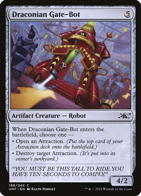 Draconian Gate-Bot — art by Ralph Horsley