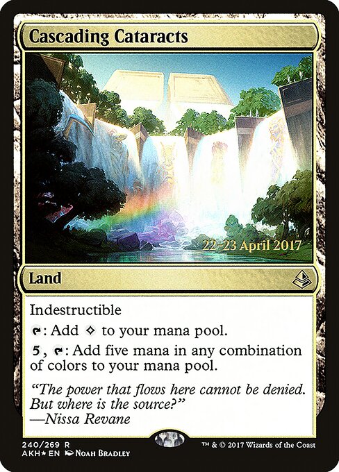 Cascading Cataracts — art by Noah Bradley