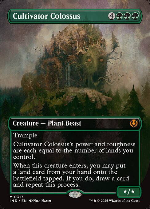 Cultivator Colossus — art by Nils Hamm