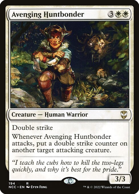 Avenging Huntbonder — art by Evyn Fong