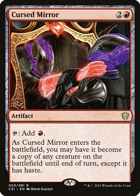 Cursed Mirror — art by David Gaillet