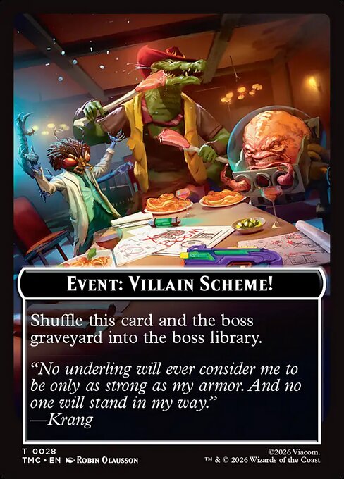 Event: Villain Scheme! — art by Robin Olausson