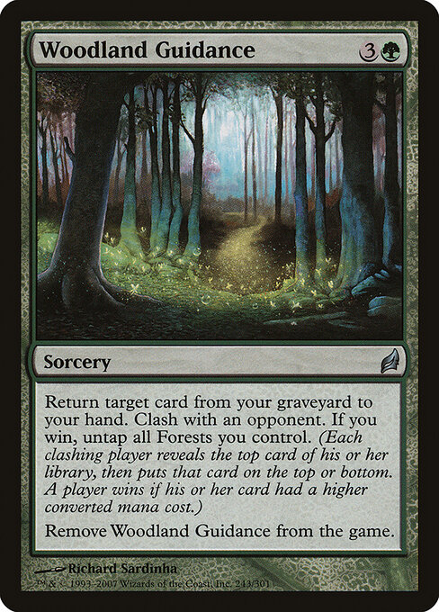 Woodland Guidance — art by Richard Sardinha