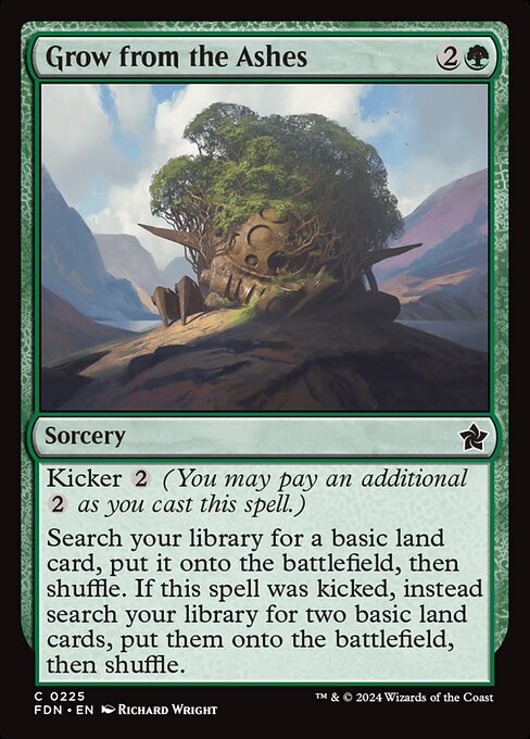 Grow from the Ashes — art by Richard Wright