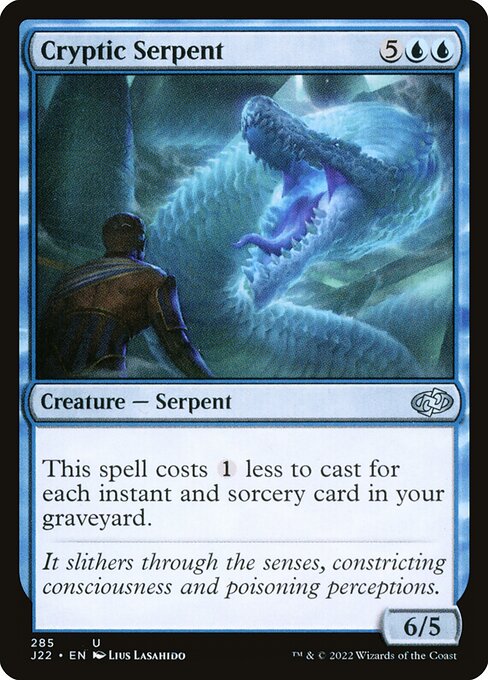 Cryptic Serpent — art by Lius Lasahido