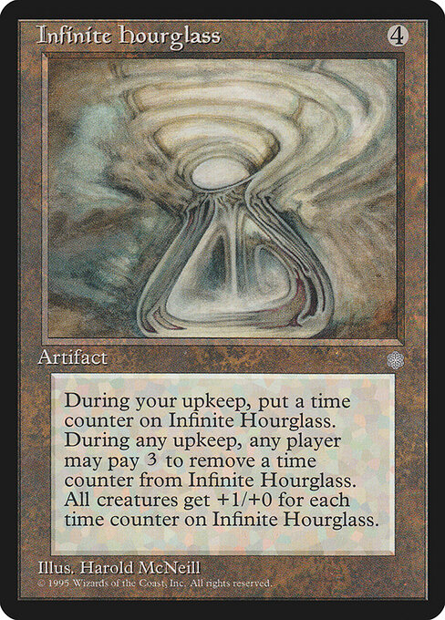 Infinite Hourglass — art by Harold McNeill