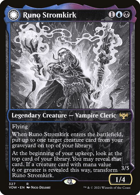 Runo Stromkirk // Krothuss, Lord of the Deep — art by Nico Delort