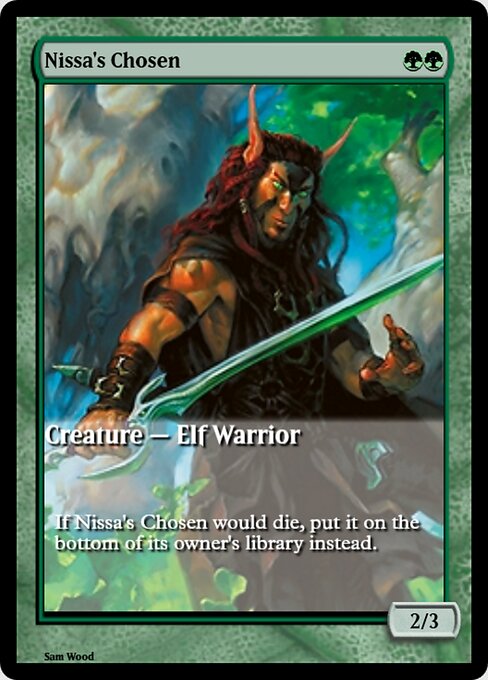 Nissa's Chosen — art by Sam Wood