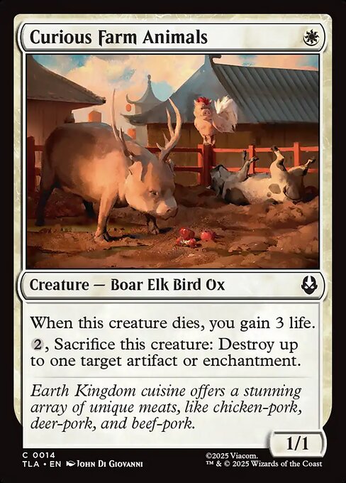 Curious Farm Animals — art by John Di Giovanni