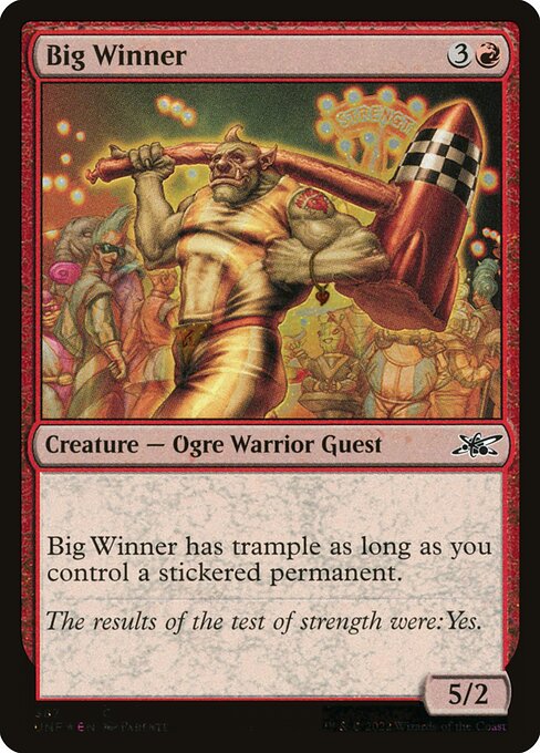 Big Winner — art by Paolo Parente