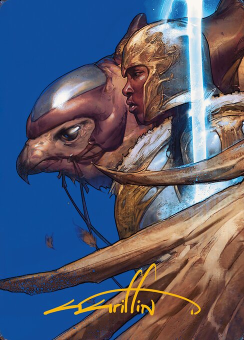 Arna Kennerüd, Skycaptain // Arna Kennerüd, Skycaptain — art by Grant Griffin