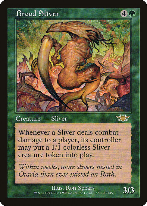 Brood Sliver — art by Ron Spears