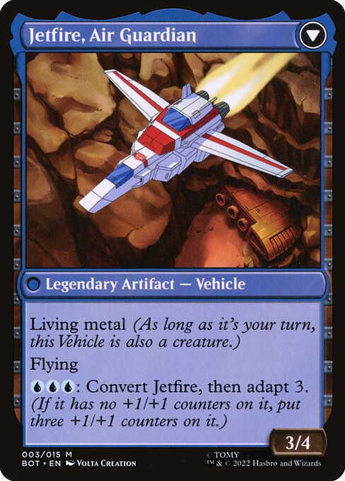 Jetfire, Ingenious Scientist // Jetfire, Air Guardian — art by Volta Creation