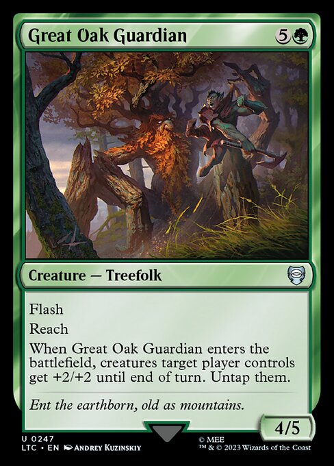 Great Oak Guardian — art by Andrey Kuzinskiy