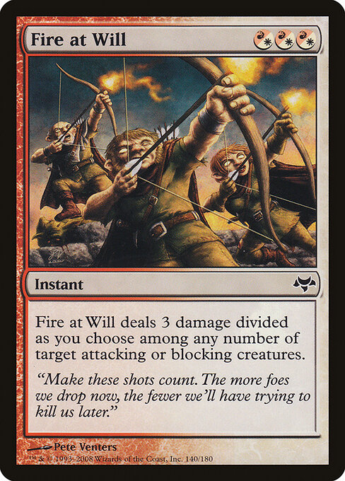 Fire at Will — art by Pete Venters
