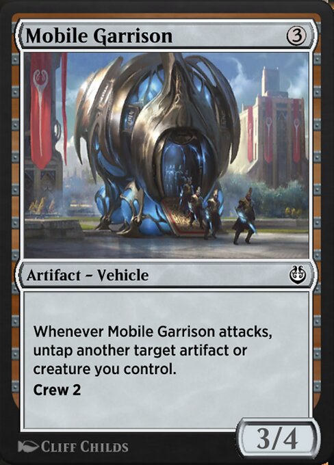Mobile Garrison — art by Cliff Childs