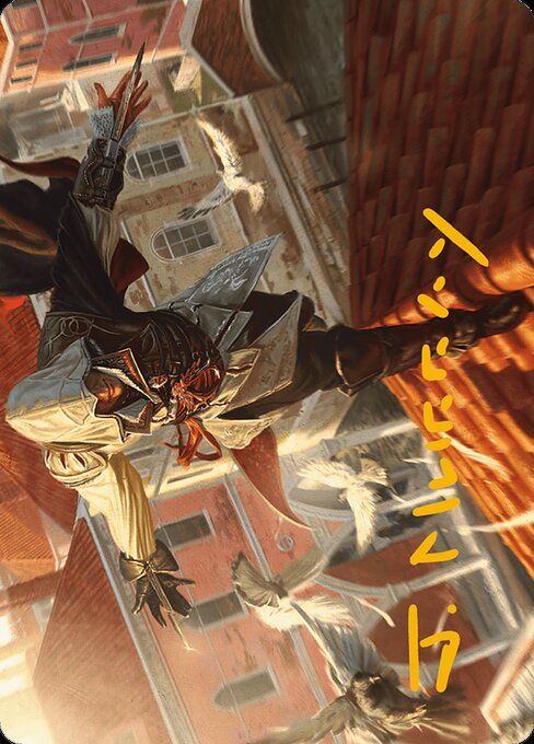 Ezio, Blade of Vengeance // Ezio, Blade of Vengeance — art by Jake Murray