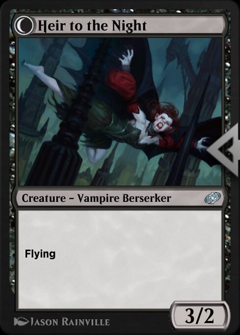 Heir of Falkenrath // Heir to the Night — art by Jason Rainville