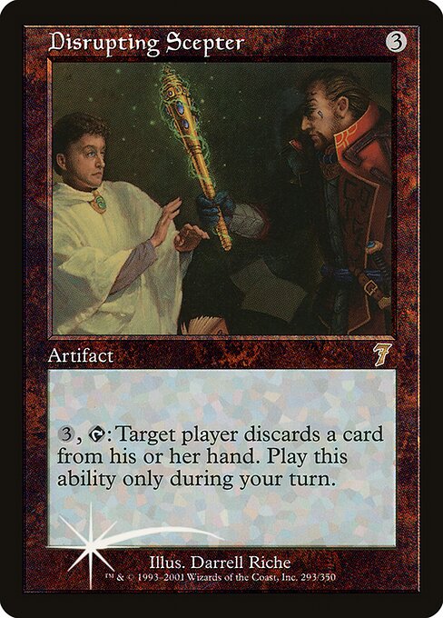 Disrupting Scepter — art by Darrell Riche