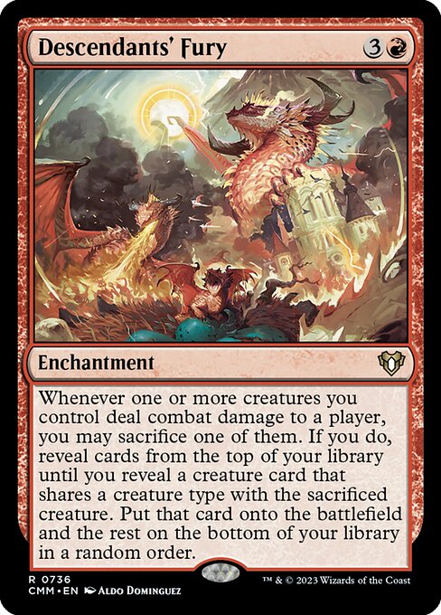 Descendants' Fury — art by Aldo Domínguez