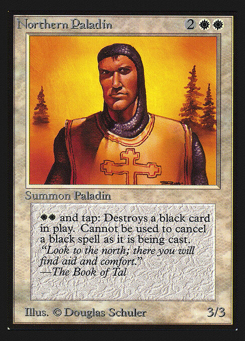Northern Paladin — art by Douglas Shuler