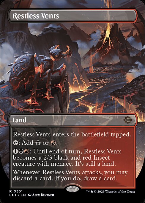 Restless Vents — art by Alexander Kintner