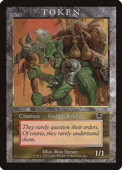 Goblin Soldier — art by Ron Spears