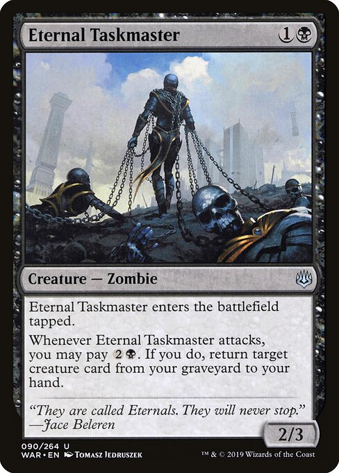 Eternal Taskmaster — art by Tomasz Jedruszek