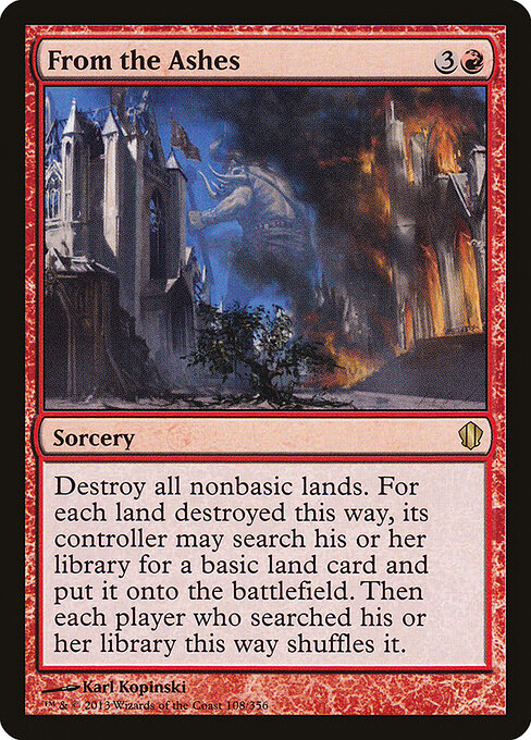 From the Ashes — art by Karl Kopinski
